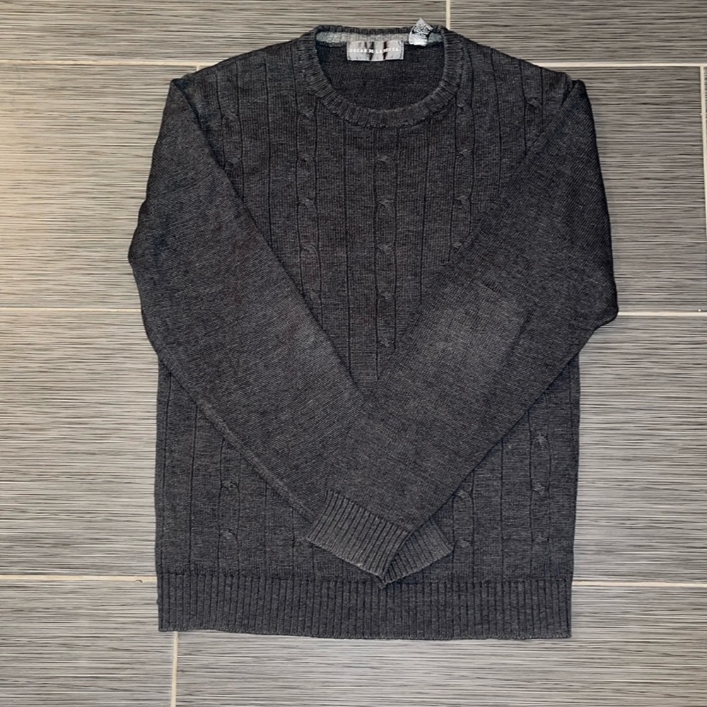 Oscar De La Renta‎ Cable Knit Sweater